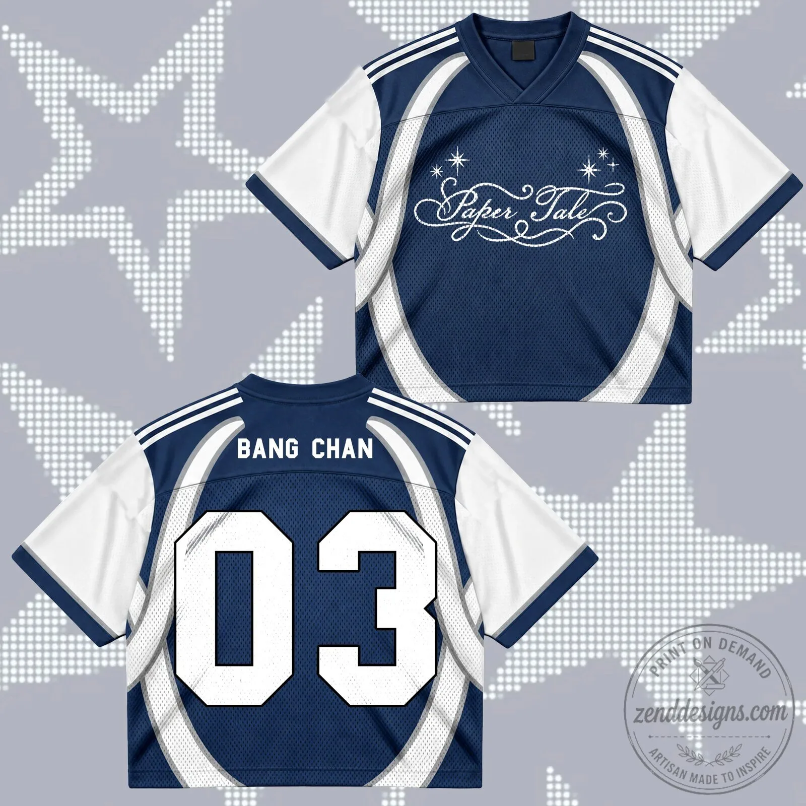 Paper Tale Stay Number Eight Football Jersey 10 Paper Tale Stay Number Eight Football Jersey
