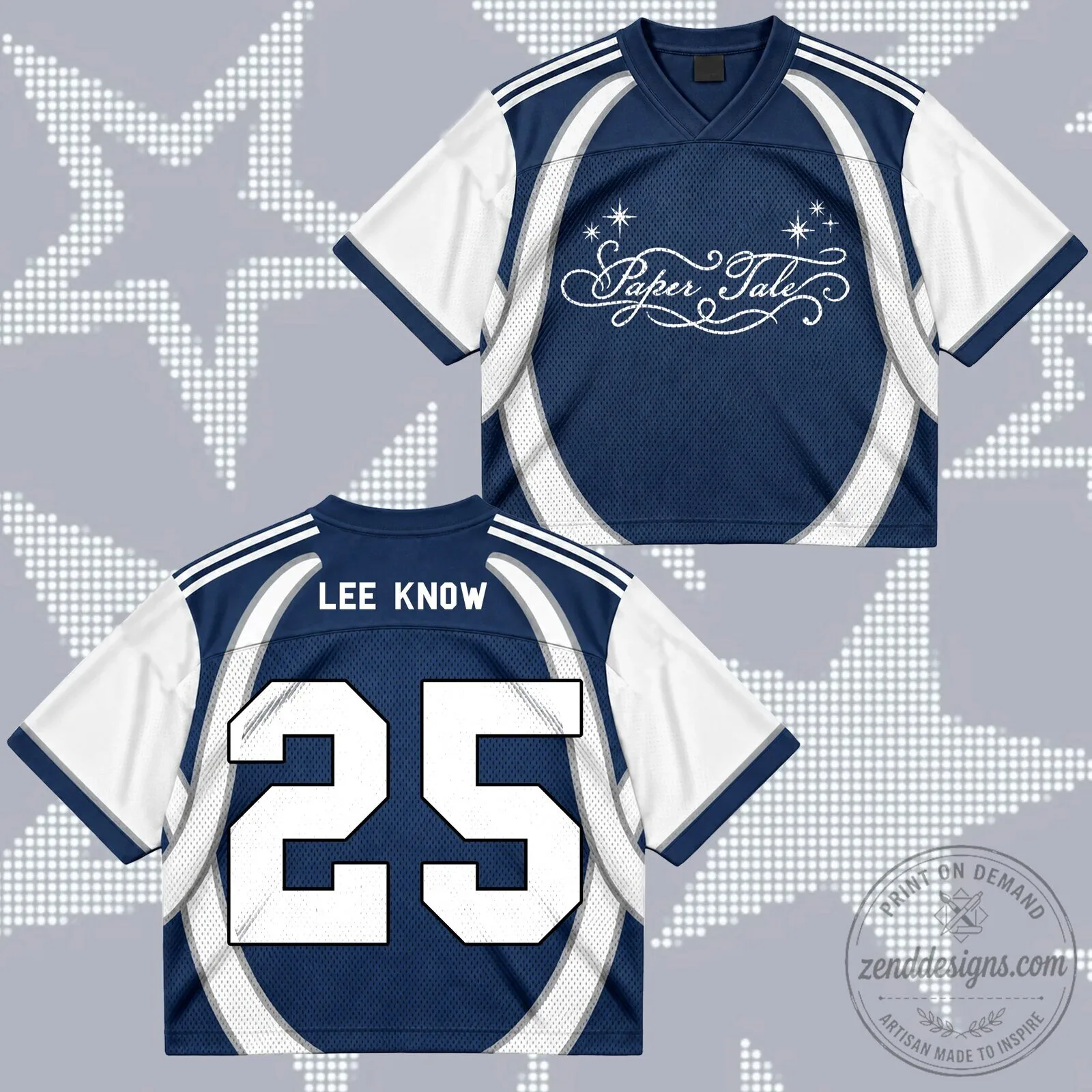 Paper Tale Stay Number Eight Football Jersey 11 Paper Tale Stay Number Eight Football Jersey