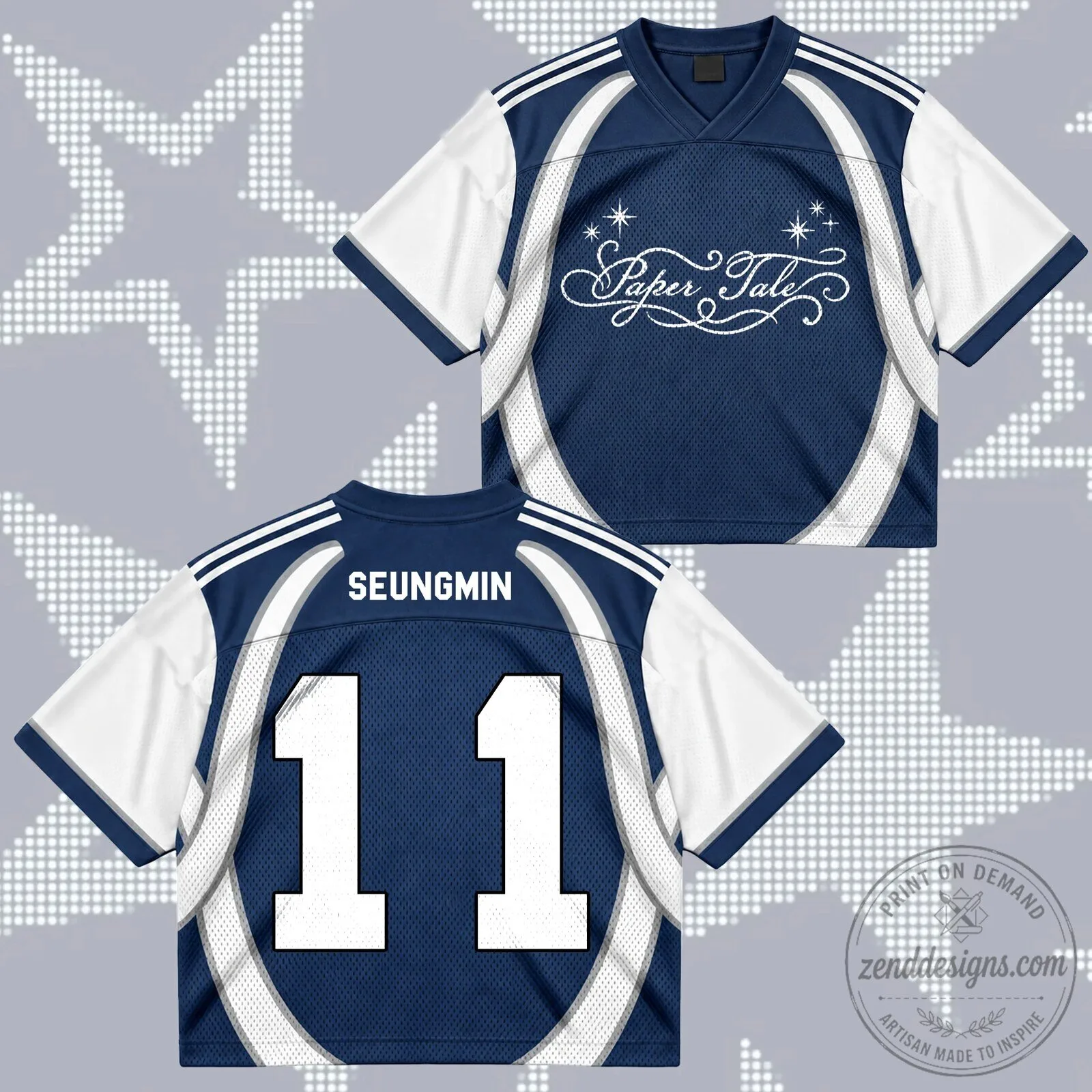 Paper Tale Stay Number Eight Football Jersey 16 Paper Tale Stay Number Eight Football Jersey