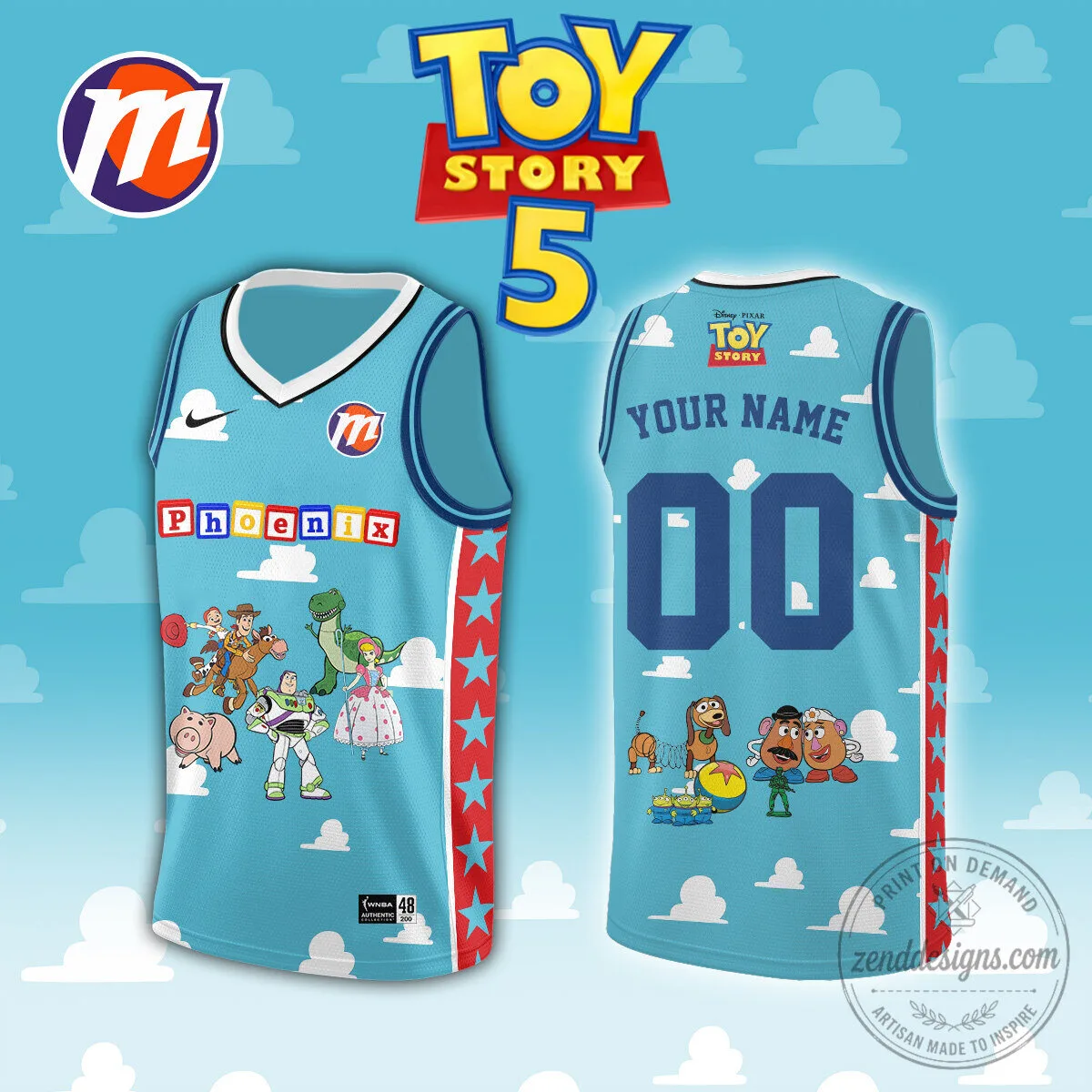 _ PM x Toy Story 5 Basketball Jersey Limited Edition 2026