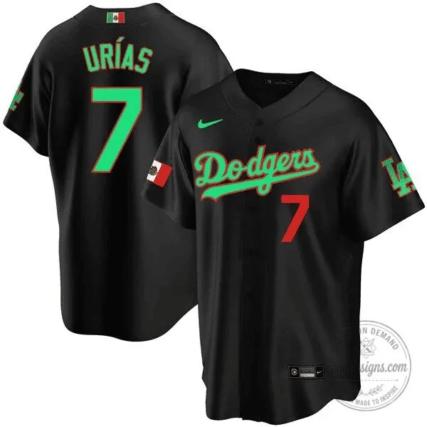 Julio Urias Mexican Heritage Jersey for Los Angeles Dodgers Baseball Fans 8 Julio Urias Mexican Heritage Jersey for Los Angeles Dodgers Baseball Fans