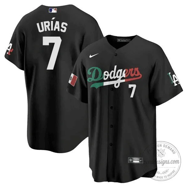 Julio Urias Mexican Heritage Jersey for Los Angeles Dodgers Baseball Fans 9 Julio Urias Mexican Heritage Jersey for Los Angeles Dodgers Baseball Fans