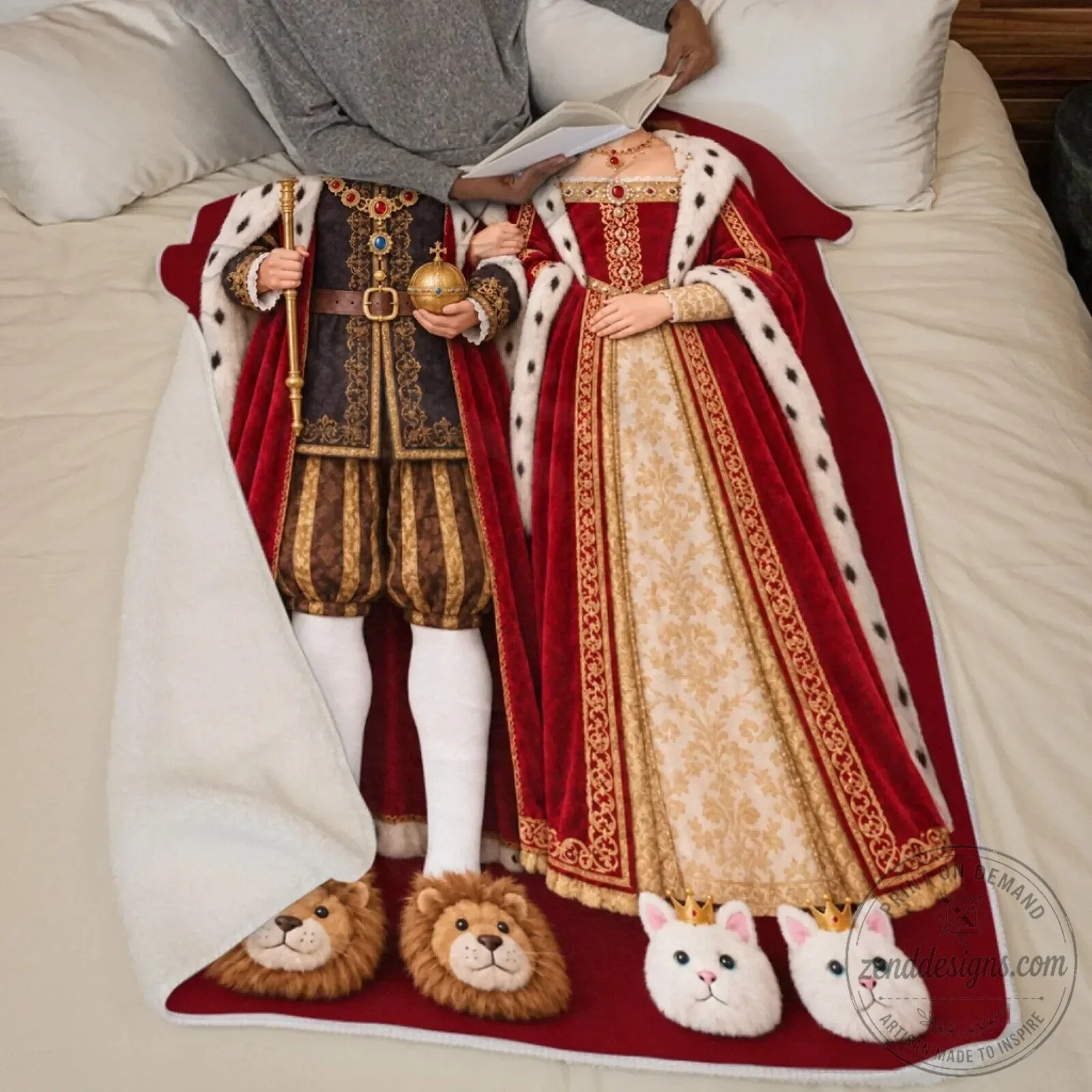 My King And My Queen Personalized Couple Blanket - Custom Name Christmas Gift 11 My King And My Queen Personalized Couple Blanket - Custom Name Christmas Gift