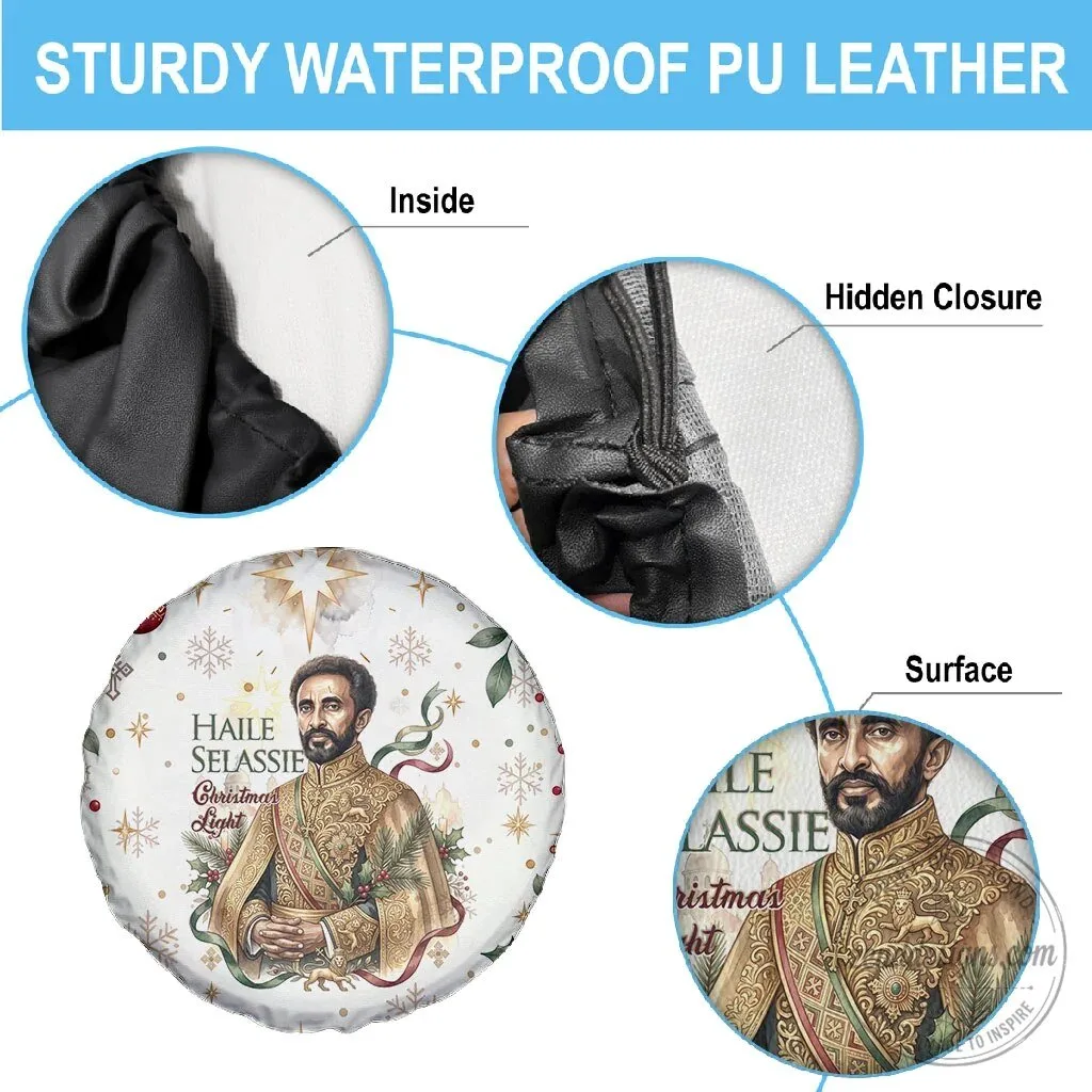 Haile Selassie Christmas Light Royal Ethiopian Orthodox Vintage Style Tire Cover 7 Haile Selassie Christmas Light Royal Ethiopian Orthodox Vintage Style Tire Cover