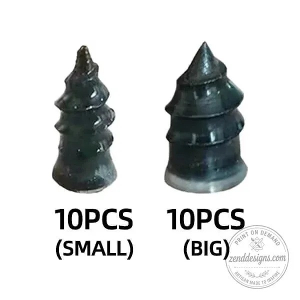 Tubeless Tire Repair Nails for Puncture Plug Tools and Roadside Fixes 18 Tubeless Tire Repair Nails for Puncture Plug Tools and Roadside Fixes