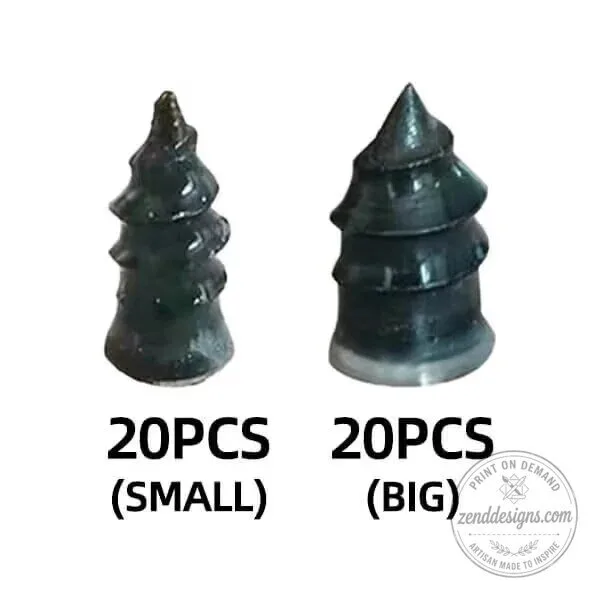 Tubeless Tire Repair Nails for Puncture Plug Tools and Roadside Fixes 19 Tubeless Tire Repair Nails for Puncture Plug Tools and Roadside Fixes