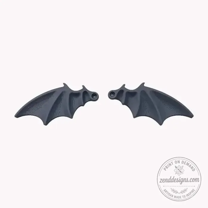 Bat Wing License Plate Frame Decoration Set for Car Bumper 9 Bat Wing License Plate Frame Decoration Set for Car Bumper