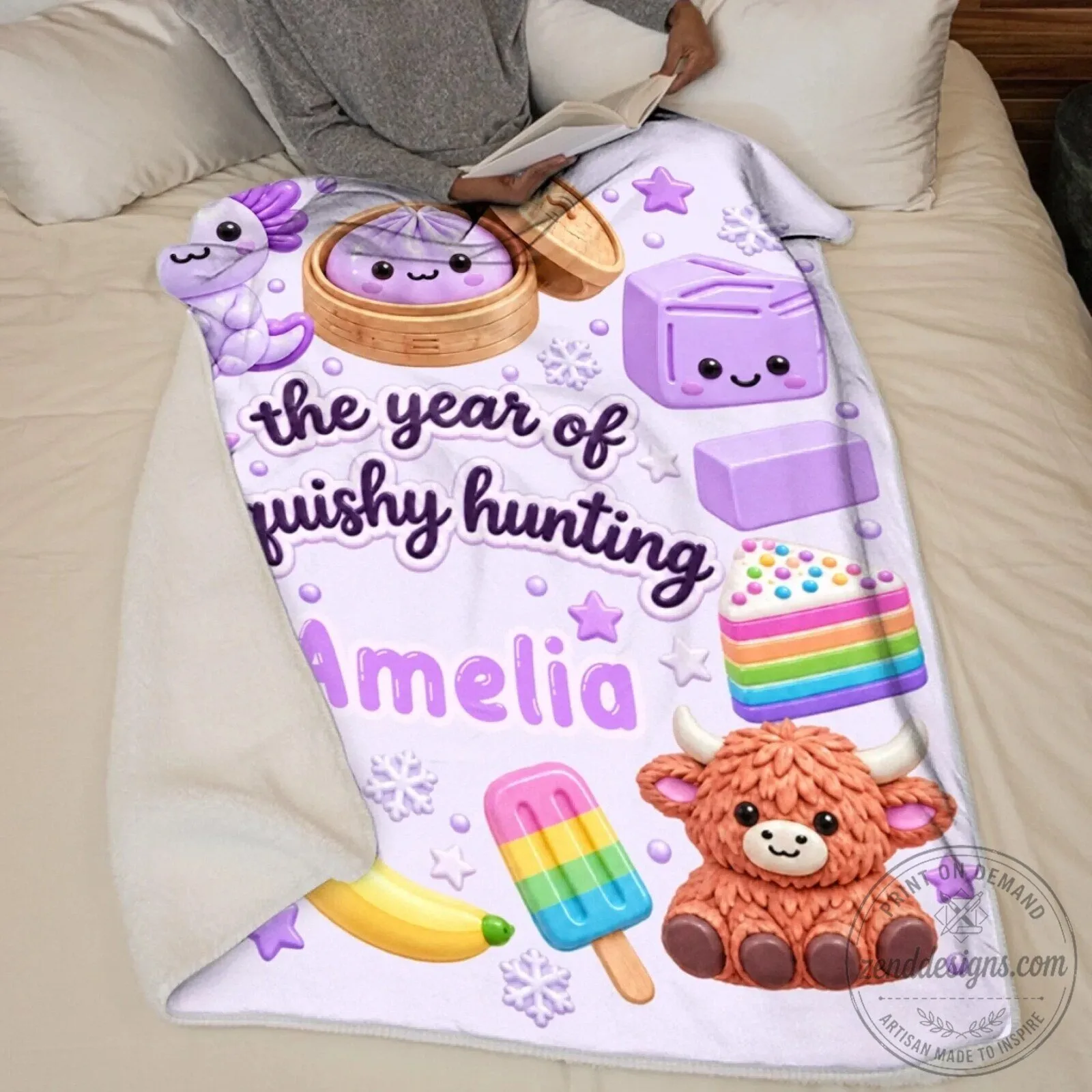 Personalized Squishy Hunting The Year Of Squishy Hunting Kids Blanket 17 Personalized Squishy Hunting The Year Of Squishy Hunting Kids Blanket