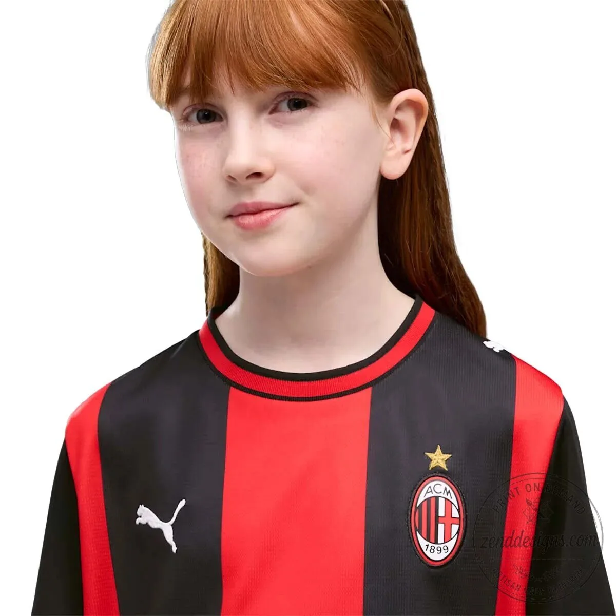 AC Milan 2026-2027 Home Kit Football Soccer Team Jersey 9 AC Milan 2026-2027 Home Kit Football Soccer Team Jersey