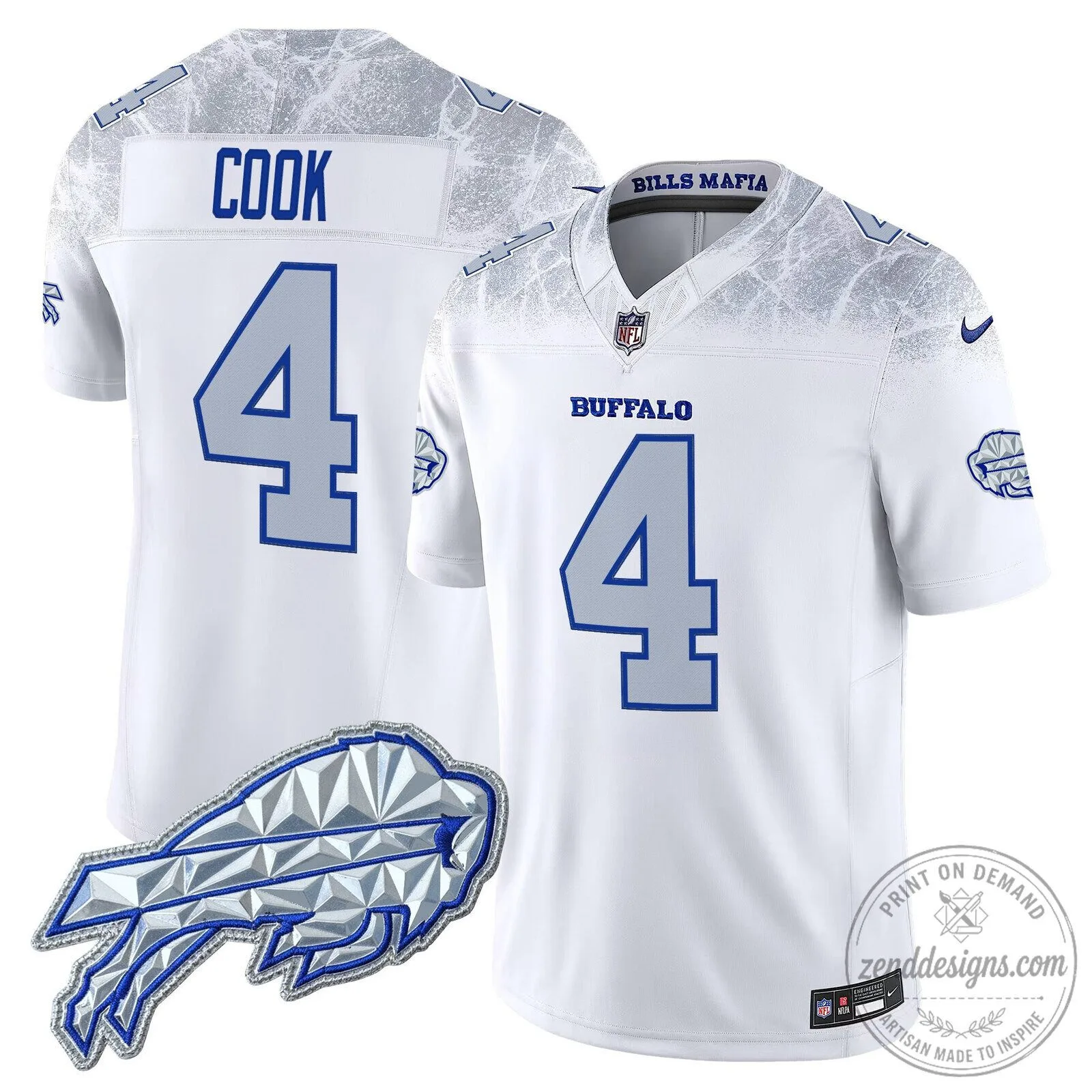 Buffalo Bills Josh Allen Vapor Limited Football Jersey 23 Buffalo Bills Josh Allen Vapor Limited Football Jersey
