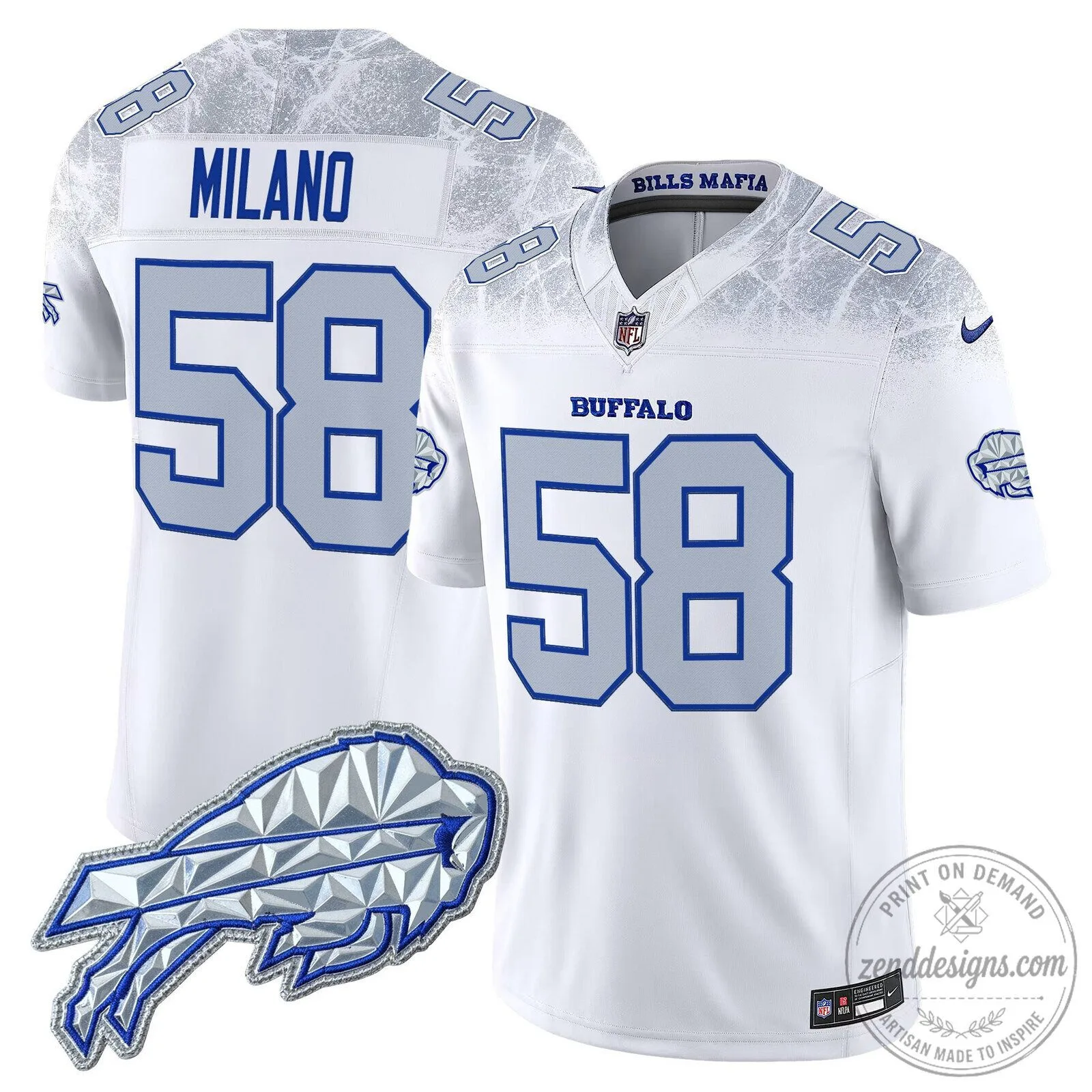 Buffalo Bills Josh Allen Vapor Limited Football Jersey 24 Buffalo Bills Josh Allen Vapor Limited Football Jersey