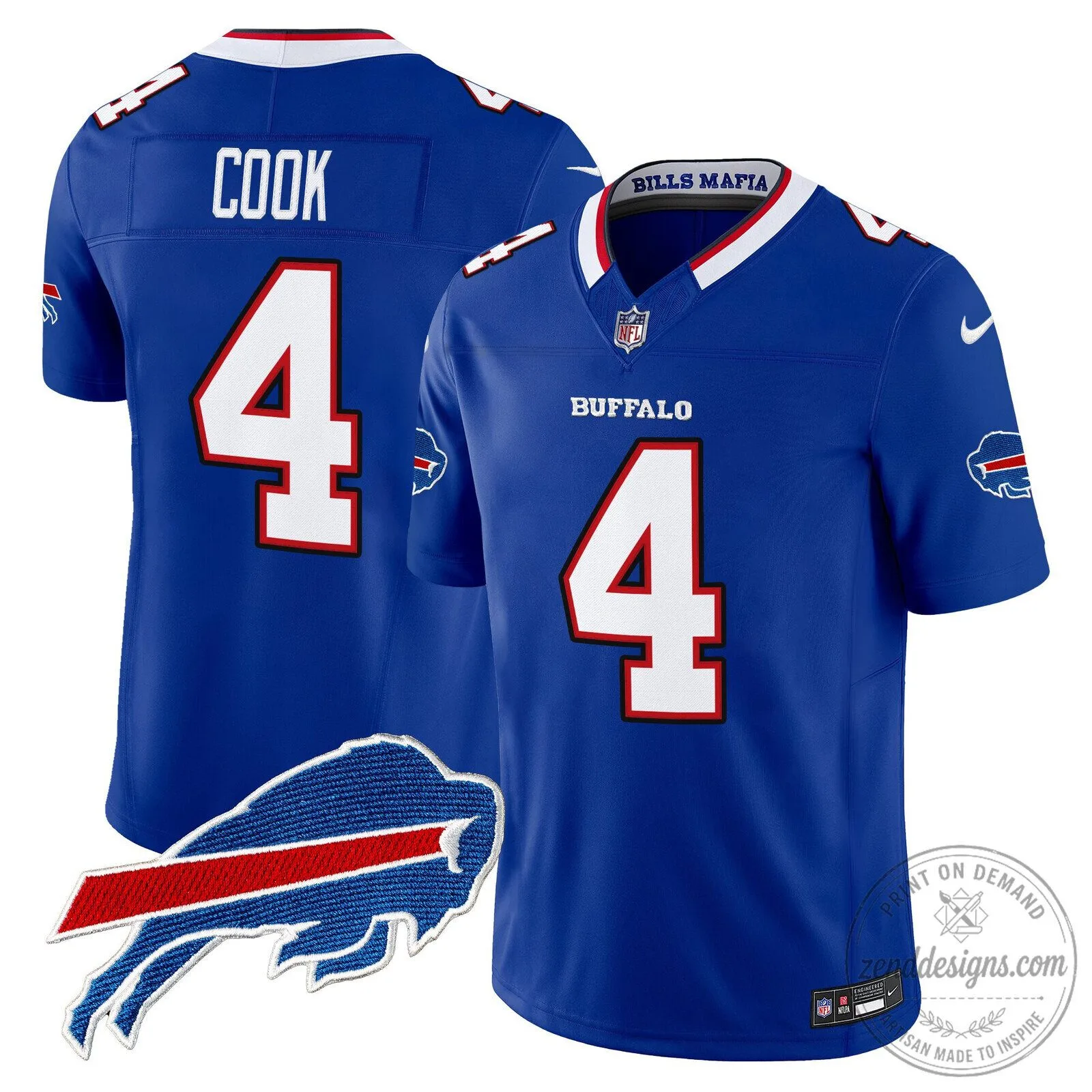 Buffalo Bills Josh Allen Vapor Limited Football Jersey 30 Buffalo Bills Josh Allen Vapor Limited Football Jersey