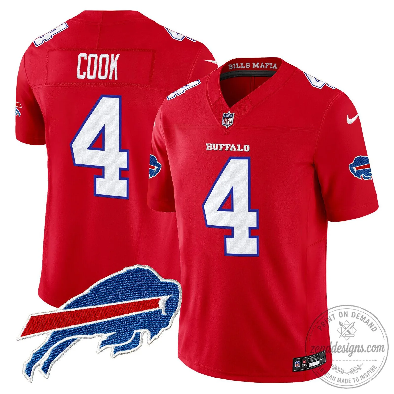 Buffalo Bills Josh Allen Vapor Limited Football Jersey 37 Buffalo Bills Josh Allen Vapor Limited Football Jersey