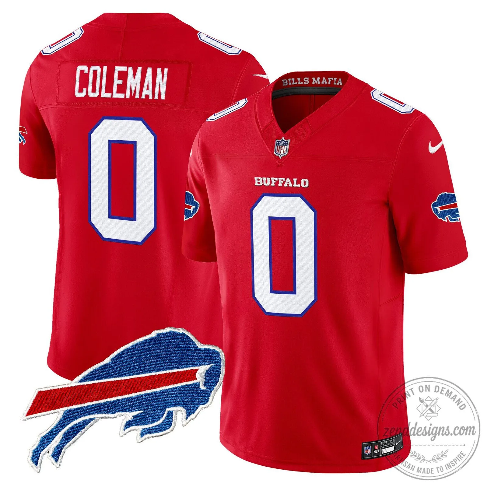 Buffalo Bills Josh Allen Vapor Limited Football Jersey 40 Buffalo Bills Josh Allen Vapor Limited Football Jersey
