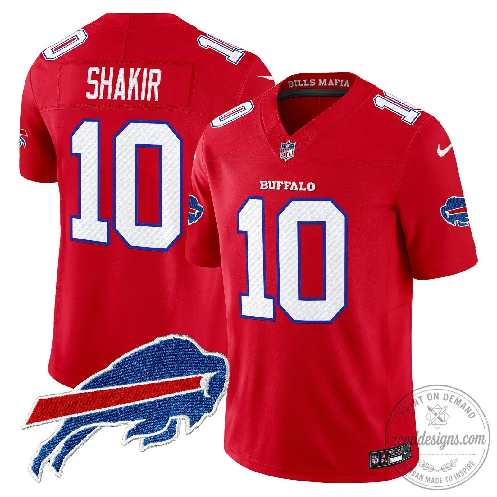 Buffalo Bills Josh Allen Vapor Limited Football Jersey 41 Buffalo Bills Josh Allen Vapor Limited Football Jersey