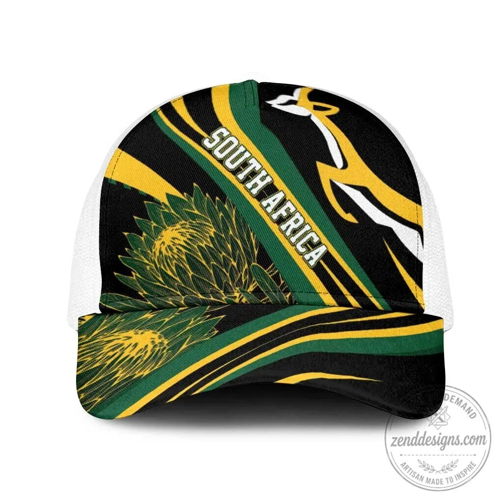 South Africa Springboks Rugby Team Protea Flower Baseball Cap 7 South Africa Springboks Rugby Team Protea Flower Baseball Cap