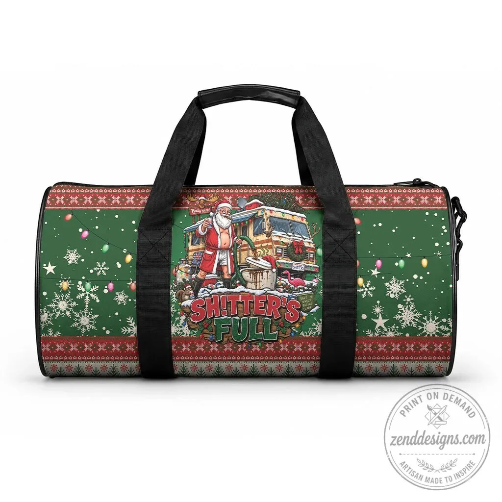 Christmas Vacation Shitter's Full Griswold Family Christmas Duffle Bag