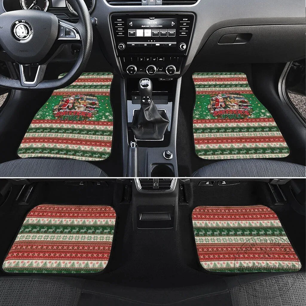 Christmas Vacation Shitter Was Full Funny Griswold Family Car Mat Set