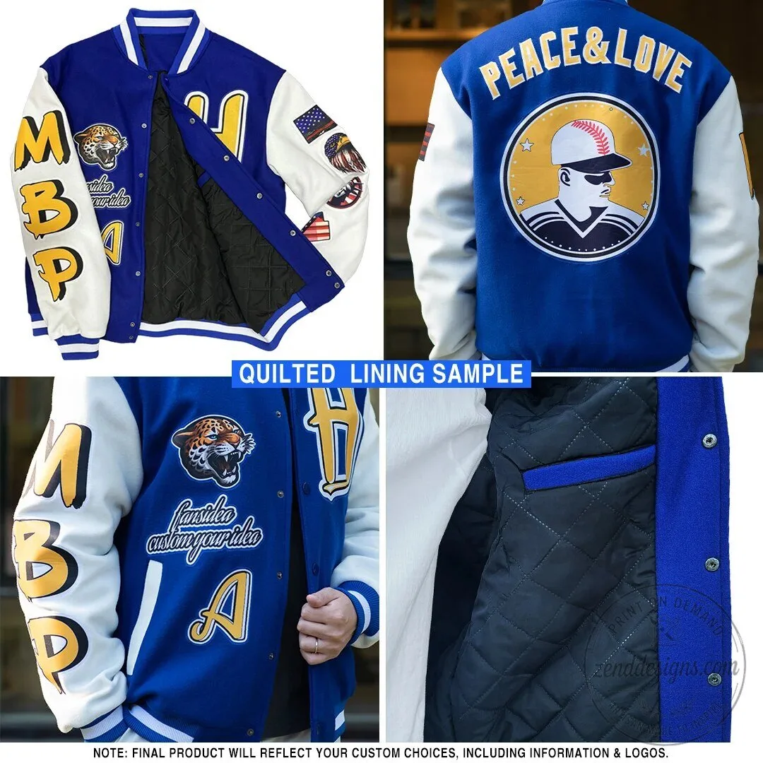 Custom Wild Western Rodeo Cowboy Bomber Jacket with Personalized Name and Number 8 Custom Wild Western Rodeo Cowboy Bomber Jacket with Personalized Name and Number