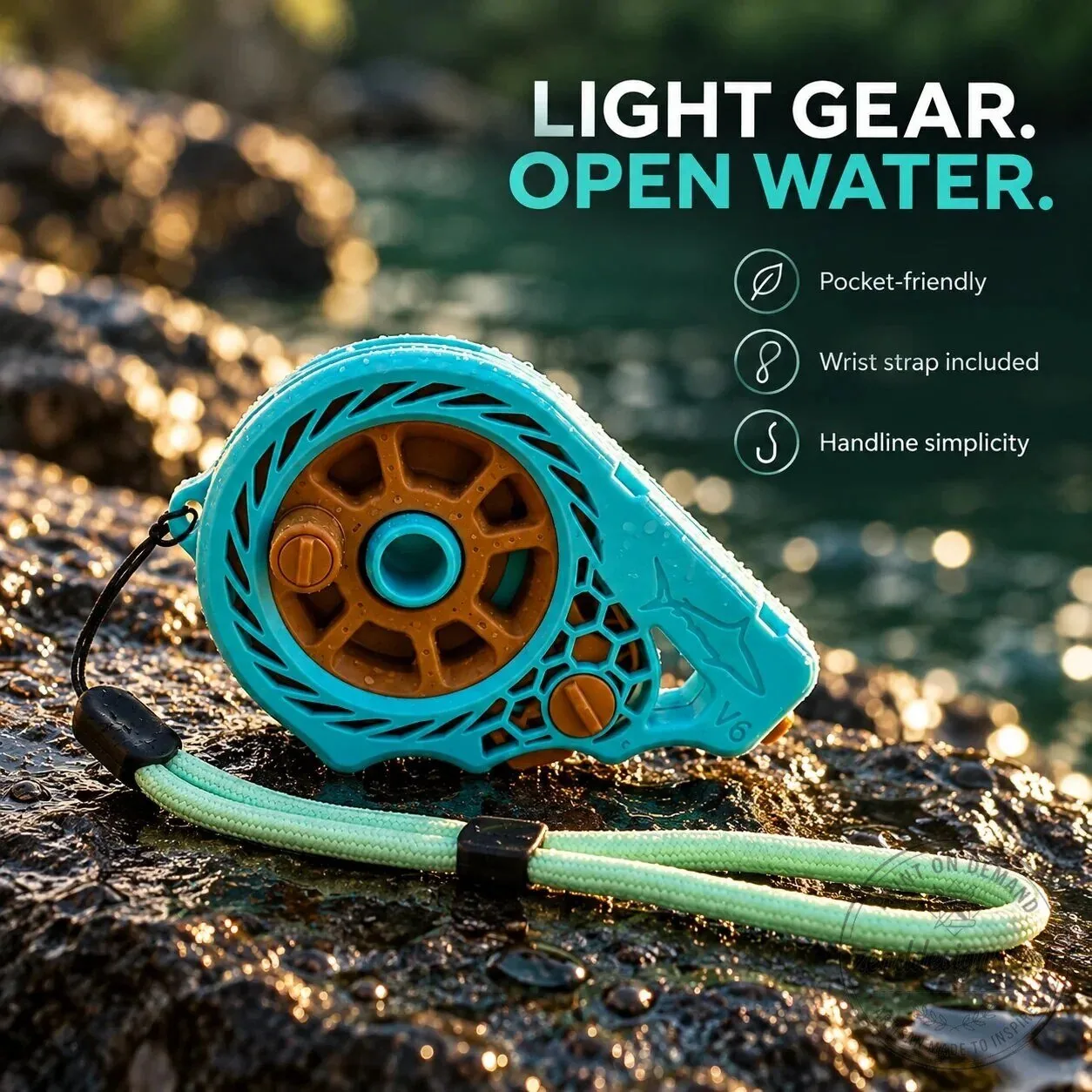 Nuvaro Outdoors Pocket-Size Water-Ready Rodless Handline Fishing Reel 15 Nuvaro Outdoors Pocket-Size Water-Ready Rodless Handline Fishing Reel