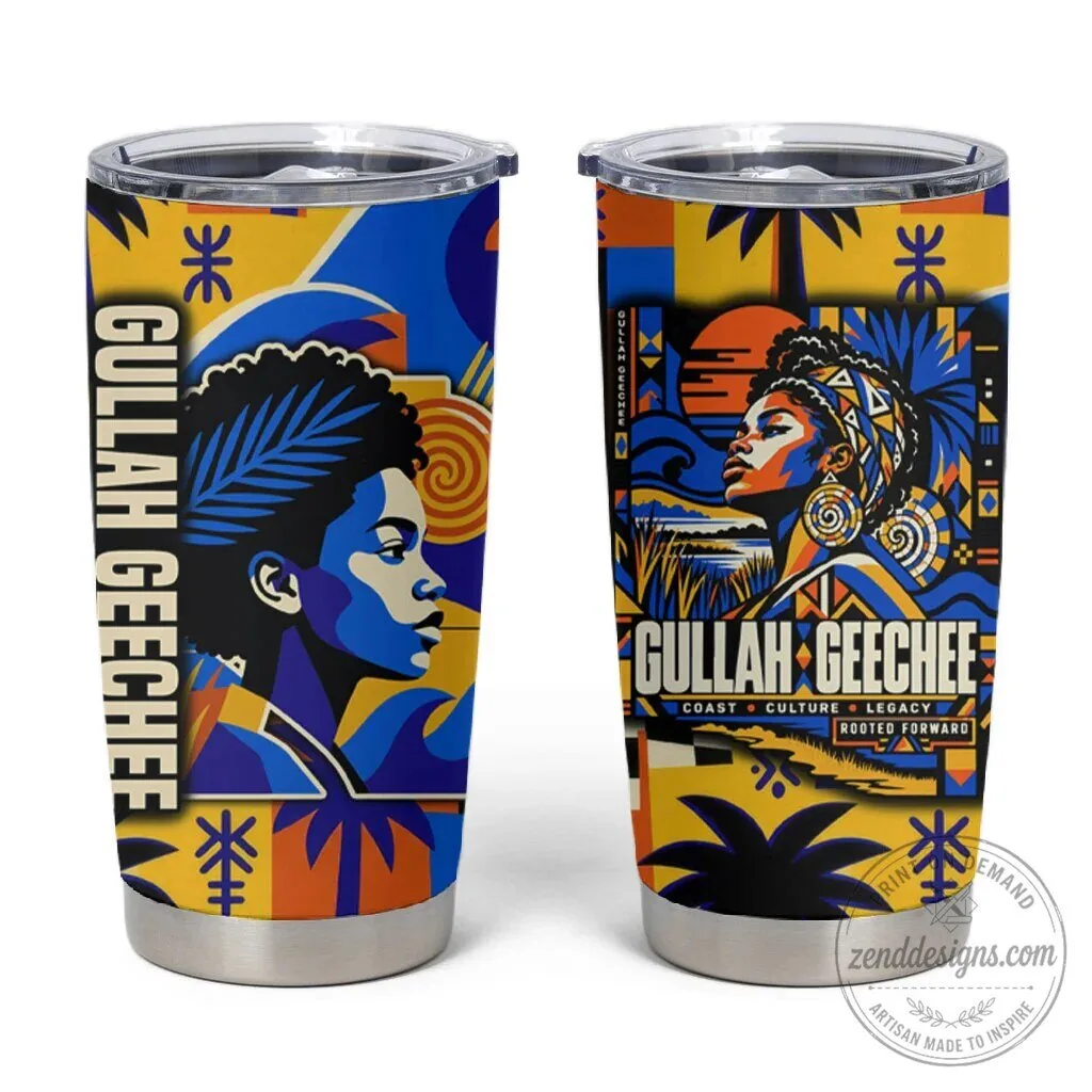 Gullah Geechee African American Heritage Stainless Steel Tumbler Cup