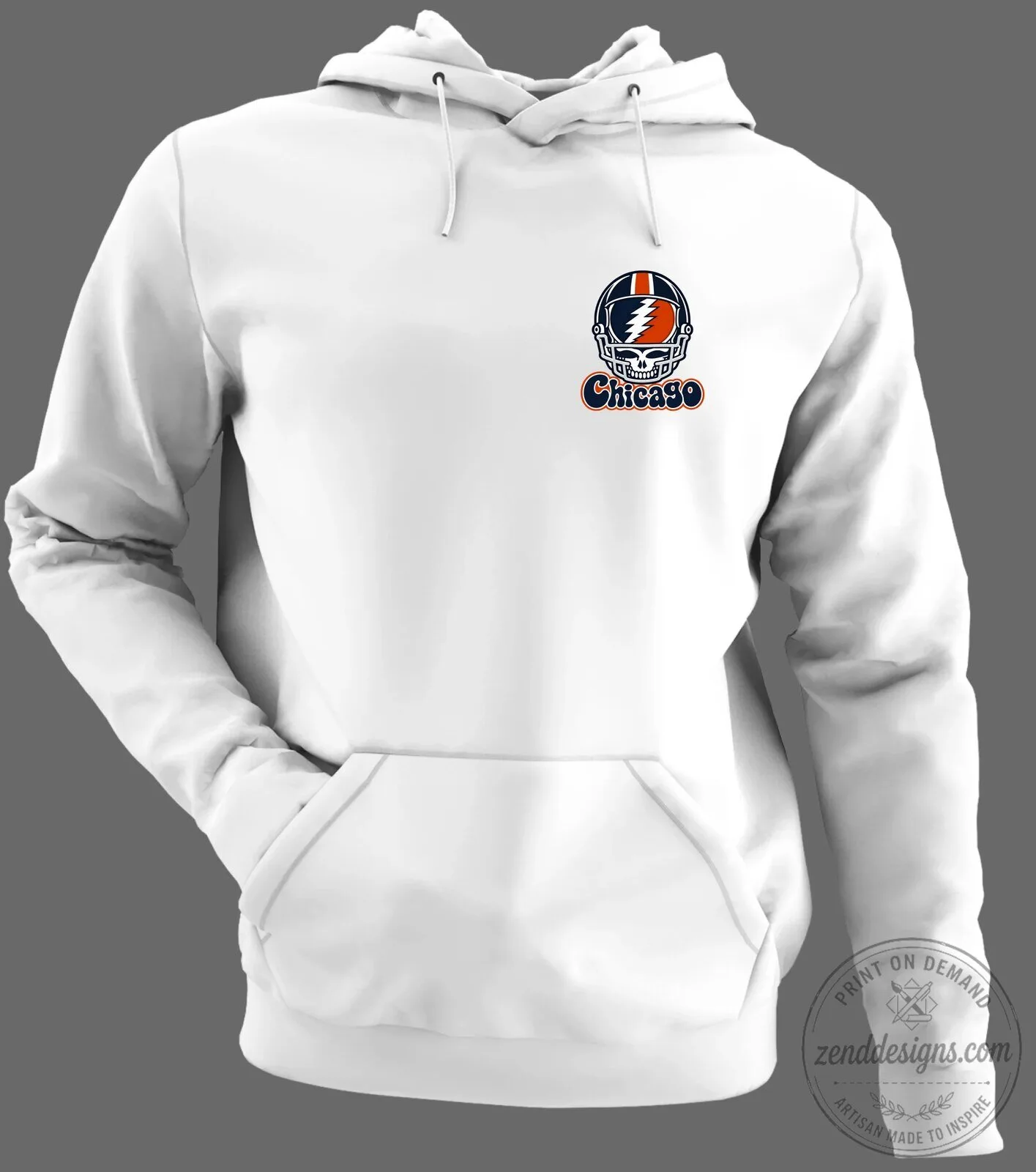 Chicago Bears Grateful Dead Steal Your Face Helmet Logo Unisex Hoodie 19 Chicago Bears Grateful Dead Steal Your Face Helmet Logo Unisex Hoodie