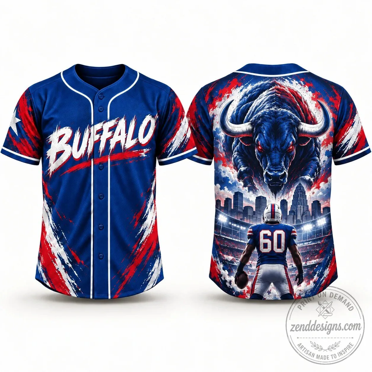 Dallas City Style Game Day Baseball Jersey 41 Dallas City Style Game Day Baseball Jersey