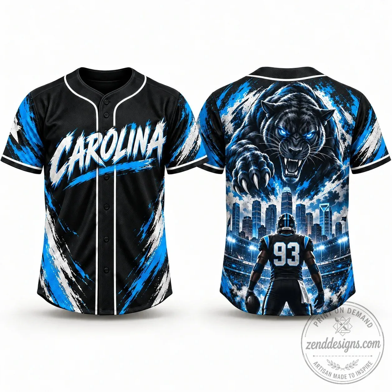 Dallas City Style Game Day Baseball Jersey 42 Dallas City Style Game Day Baseball Jersey