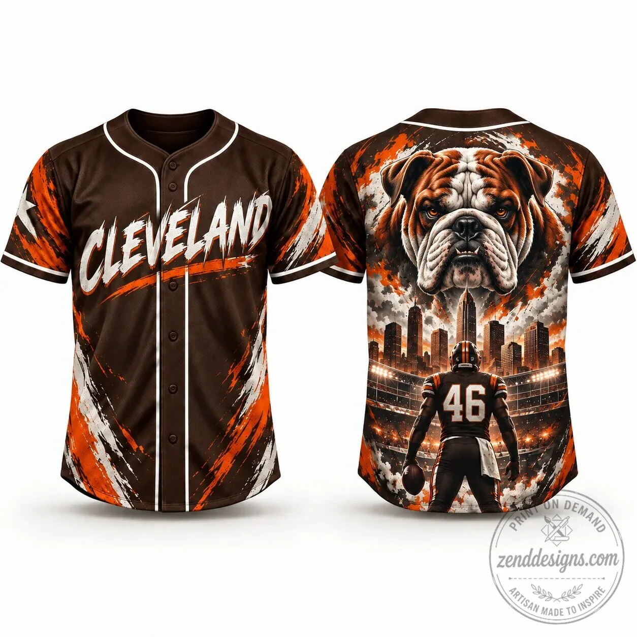 Dallas City Style Game Day Baseball Jersey 45 Dallas City Style Game Day Baseball Jersey