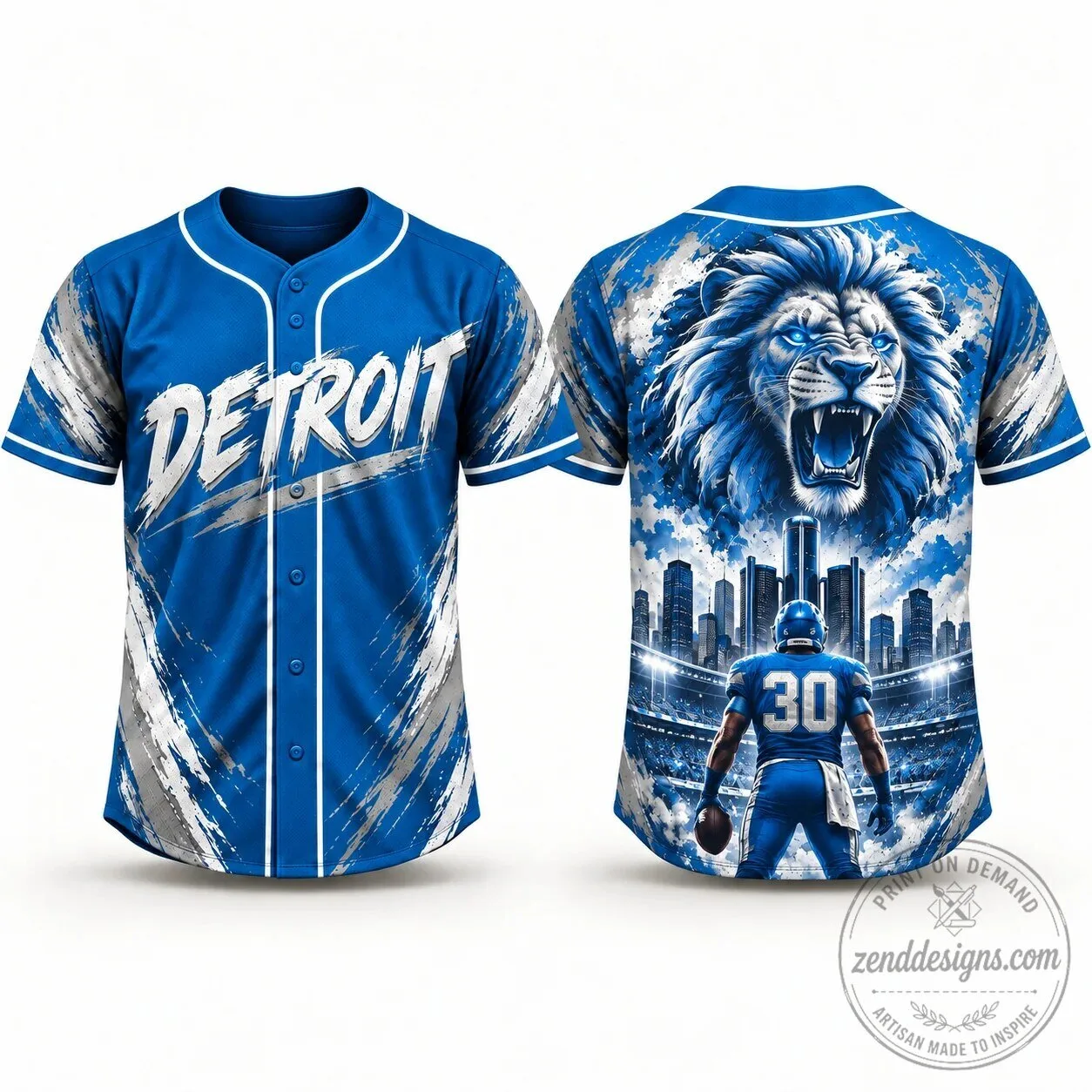 Dallas City Style Game Day Baseball Jersey 48 Dallas City Style Game Day Baseball Jersey