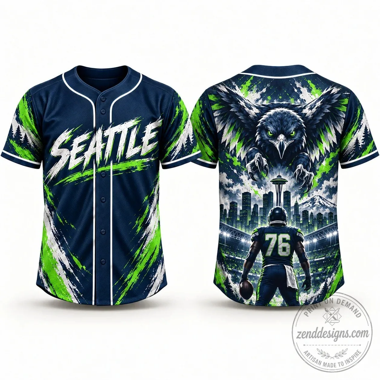 Dallas City Style Game Day Baseball Jersey 64 Dallas City Style Game Day Baseball Jersey