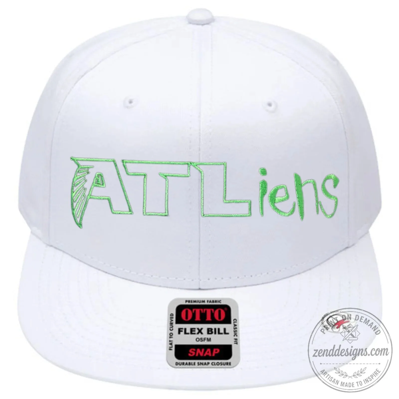 OutKast ATLiens Album Art Embroidered Black Snapback Cap Hat 7 OutKast ATLiens Album Art Embroidered Black Snapback Cap Hat