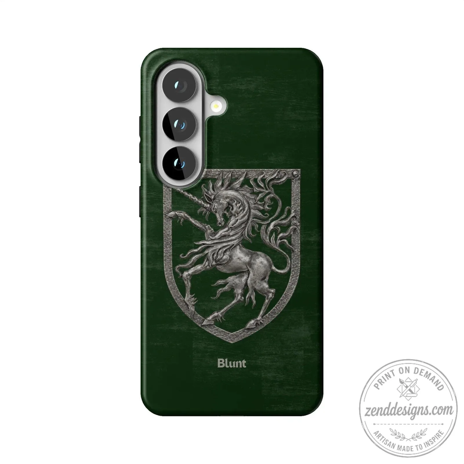 Unicorn Heraldry Crest Samsung Galaxy Phone Case