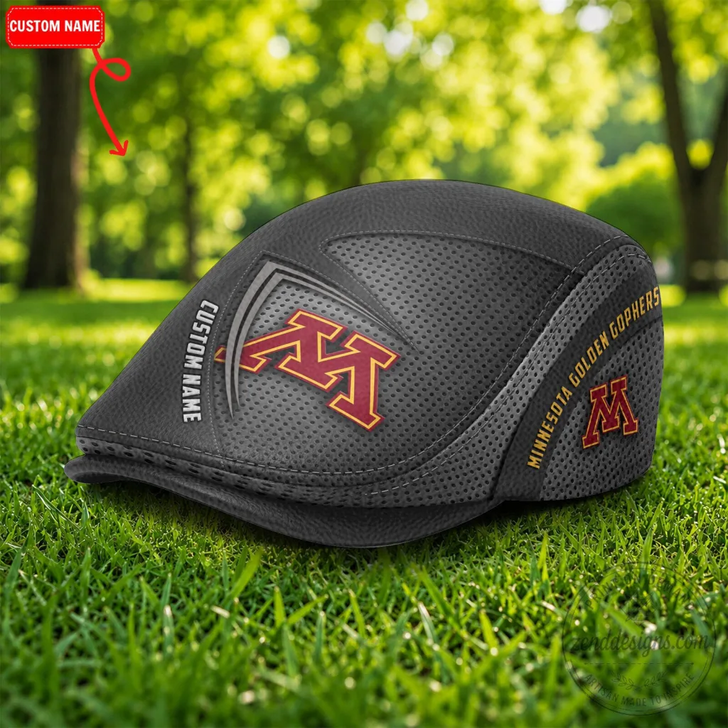 Minnesota Golden Gophers NCAA Jeff Cap Flat Cap Minnesota Golden Gophers NCAA Jeff Cap Flat Cap