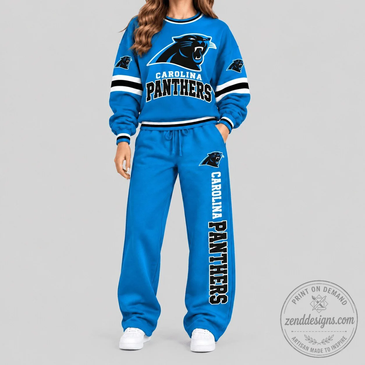 Carolina Panthers National Football League Classic Crewneck Sweatshirt