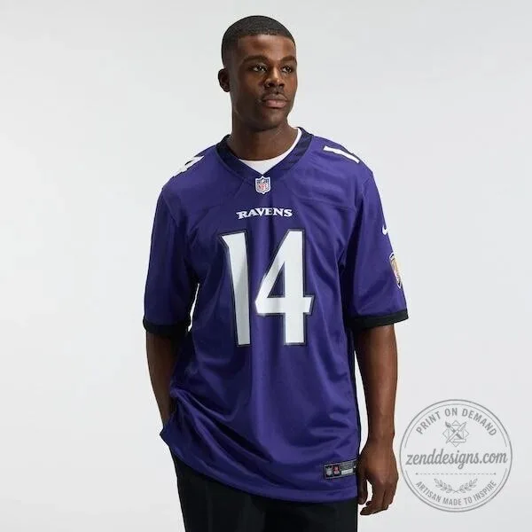 Kyle Hamilton Baltimore Ravens Football Jersey Purple 17 Kyle Hamilton Baltimore Ravens Football Jersey Purple