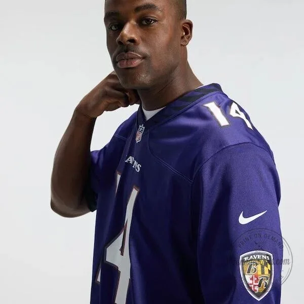 Kyle Hamilton Baltimore Ravens Football Jersey Purple 24 Kyle Hamilton Baltimore Ravens Football Jersey Purple