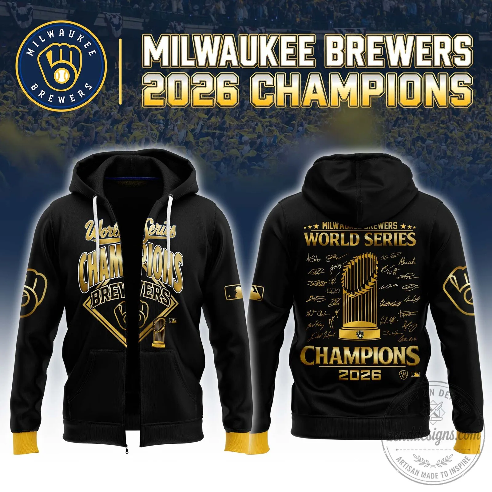 , MIL 2026 World Series Champions ZipHoodie Limited Edition 02