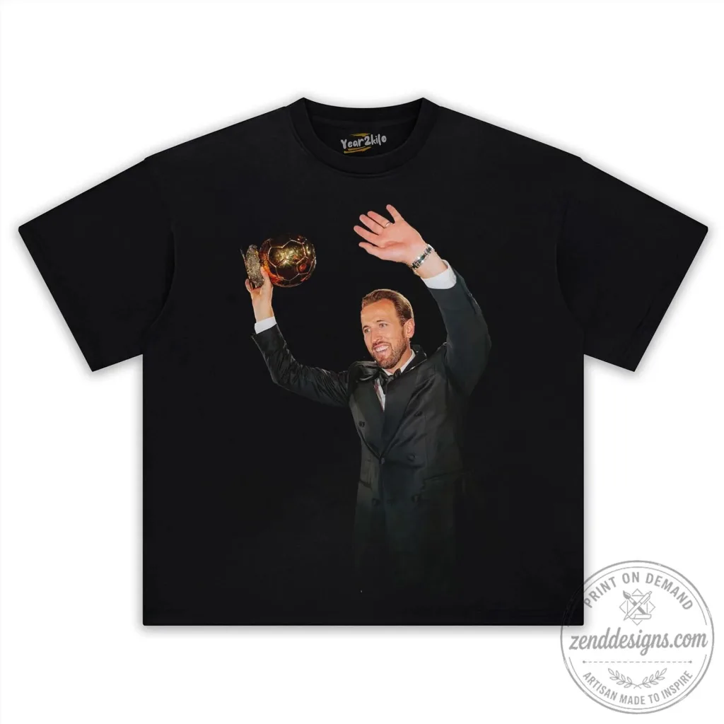 Harry Kane Golden Boot Award Celebration Football Fan T-Shirt Harry Kane Golden Boot Award Celebration Football Fan T-Shirt