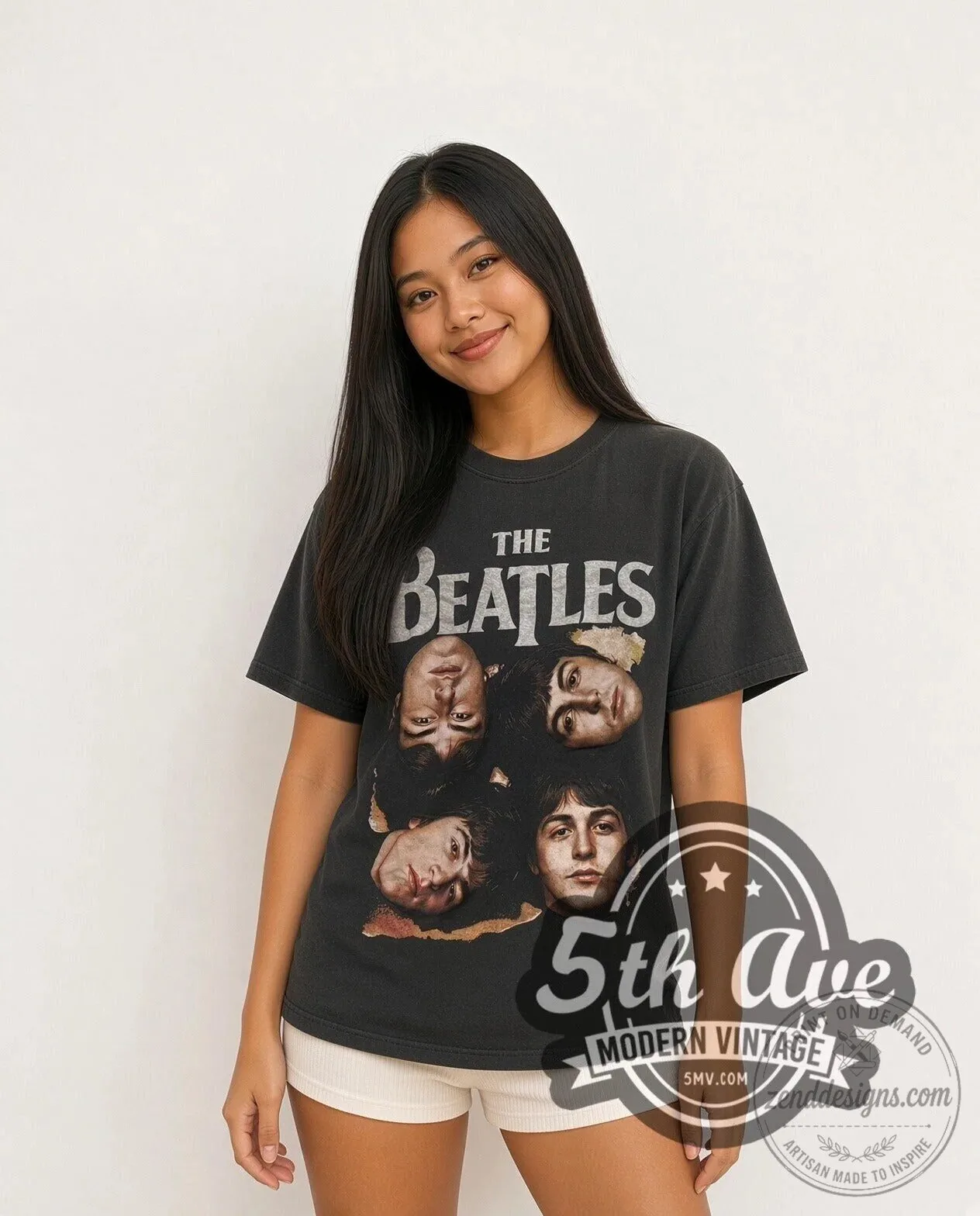 The Beatles Ob-La-Di Ob-La-Da Apple Vintage Band Music T-Shirt 7 The Beatles Ob-La-Di Ob-La-Da Apple Vintage Band Music T-Shirt